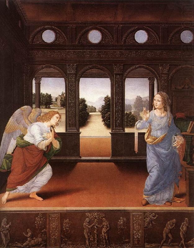 Annunciation s6, LORENZO DI CREDI